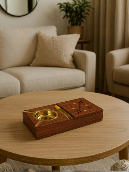 Wooden Ashtray